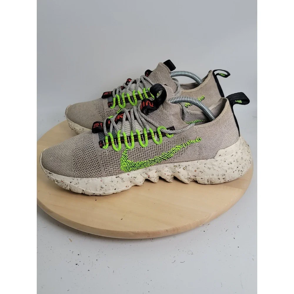 Nike Space Hippie 01 Electric Green Mens 10.5 DJ3056-004 Shoes Sneakers